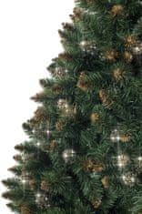 Aga Vánoční stromeček Borovice 150 cm Crystal zlatá