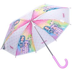 Vadobag Dětský transparentní deštník Rainbow High