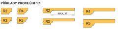 RH+ Zaoblovací fréza MULTIRADIUS - R2, R3, R4, R5 (12002345)