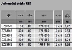 Bessey svěrka jednoruční EZS 150/80 (EZS15-8)
