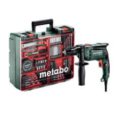 Metabo Příklepová vrtačka SBE 650 Set MD - Mobilní dílna (600742870)