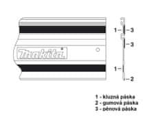 Makita 423362-3 náhradní pěnová páska k liště 3000mm (423362-3)