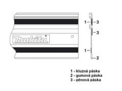 Makita 413102-7 kluzná páska k liště 3000mm (413102-7)