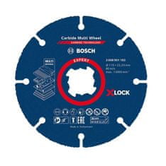 BOSCH Professional víceúčelový řezný kotouč EXPERT Carbide Multi Wheel X-LOCK 115 mm, 22,23 mm (2608901192)