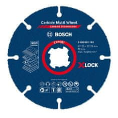 BOSCH Professional víceúčelový řezný kotouč EXPERT Carbide Multi Wheel X-LOCK 125 mm, 22,23 mm (2608901193)