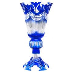 Caesar Crystal Váza Diadem, barva modrá, výška 505 mm