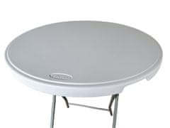 TENTino Bistro stolek koktejlový průměr 80 cm, bílý, BSTL80