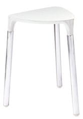 Gedy Gedy YANNIS koupelnová stolička 37x43,5x32,3cm, bílá - 217202