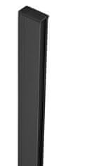 POLYSAN Polysan ZOOM LINE BLACK rozšiřovací profil pro nástěnný pevný profil, 15mm - ZL915B