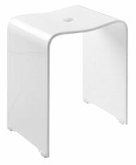 Ridder Ridder TRENDY koupelnová stolička 40x48x27,5cm, bílá mat - A211101