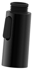 SAPHO Sapho FLAWO výsuvná sprcha dřezové baterie 1/2", 2 režimy, černá mat - FR583B
