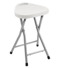 Gedy Gedy Koupelnová stolička 30x46,5x29,3cm, bílá - CO75