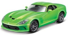 Maisto 2013 SRT Viper GTS, metal zelená, 1:18