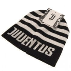 FotbalFans Zimní čepice Juventus Turín, černo-bílá, univerzální