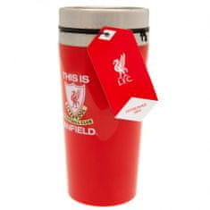 FotbalFans Cestovní hrnek Liverpool FC, červený, 450 ml