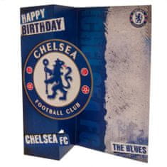 FotbalFans Blahopřání Chelsea FC, 22 x 12 cm