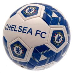 FotbalFans Fotbalový míč Chelsea FC, bílo-modrý, vel. 3