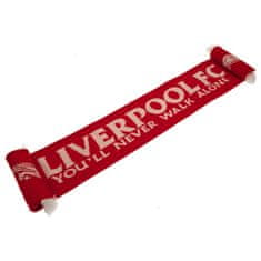 FotbalFans Šála Liverpool FC, červeno-bílá, 132x16 cm