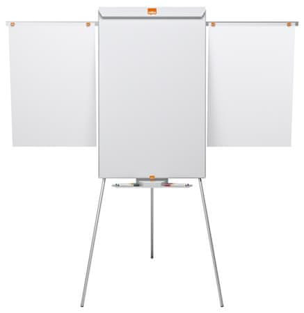 Nobo Flipchart tabule "Essential", bílá, 67,5 x 100 cm, 2 ramena, magnetická, 1915693