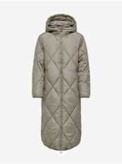 ONLY Béžový dámský prošívaný kabát ONLY New Tamara XL