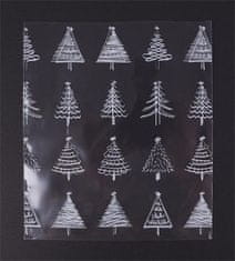 No Name Celofánový sáček, vánoční, 100 x 150 mm, 10 ks