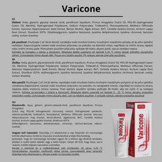 Varicone 80 ml | Je přírodní krém na křečové žíly