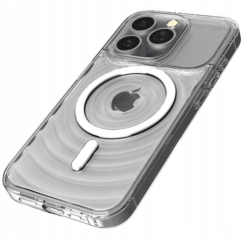 Levně STM Reawaken Ripple MagSafe Case iPhone 15 Pro STM-322-409FK-01, čirý