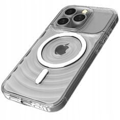STM Reawaken Ripple MagSafe Case iPhone 15 STM-322-409FJ-01, čirý