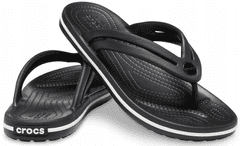 Crocs Crocband Flip-Flops pro ženy, 34-35 EU, W5, Žabky, Pantofle, Sandály, Black, Černá, 206100-001