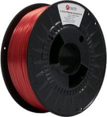 C-Tech PREMIUM LINE tisková struna (filament), Silk PLA, 1,75mm, 1kg, orientální červená (3DF-P-SPLA1.75-3031)