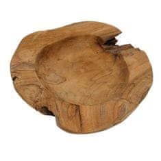 Linder Exclusiv Dekorativní mísa z teakového dřeva 60 cm