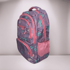 Bábätkám Školní batoh pro dívky fialový