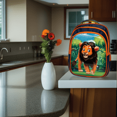 Bábätkám Školní taška s 3D motivem lva