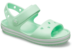 Crocs Crocband Sandals pro děti, 24-25 EU, C8, Sandály, Pantofle, Neo Mint, Zelená, 12856-3TI