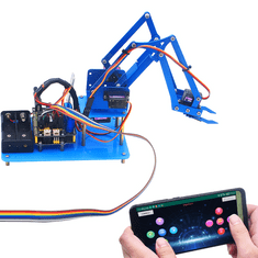 Keyestudio Keyestudio Arduino 4DOF robotická paže PS2 Learning Kit