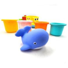 LEBULA WOOPIE Vodní hračka velrybí loď s přepadovými poháry