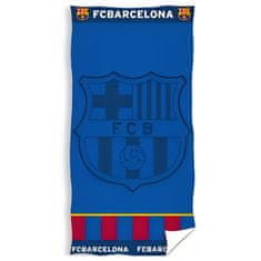 FotbalFans Osuška FC Barcelona 70x140cm, 100% bavlna, modrá
