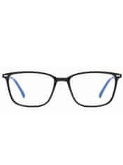 VeyRey Pánské brýle blokující modré světlo Candlebees Oválné Černá Univerzální