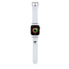 Karl Lagerfeld Řemínek Choupette Head NFT na Apple Watch 42-44 bílý