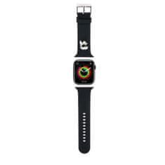 Karl Lagerfeld Řemínek Karl Head NFT na Apple Watch 38 - 40 černý