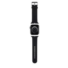 Karl Lagerfeld Řemínek Karl Head NFT na Apple Watch 42-44 černý