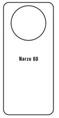 emobilshop Hydrogel - matná zadní ochranná fólie - Realme Narzo 60 5G