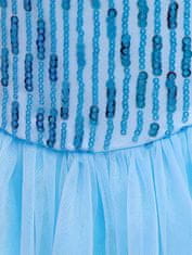Princess Pohádkové šaty s vlečkou vel. 110 - Ledová královna