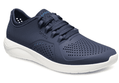 Crocs Literide Pacer Shoes pro muže, 42-43 EU, M9, Boty, Tenisky, Navy/White, Modrá, 204967-462