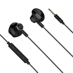 shumee Kruger&amp;Matz B2 sluchátka do uší s mikrofonem, černá