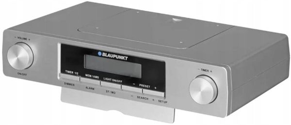  radiopřijímač Blaupunkt kr12sl stereo reproduktory kuchyňské rádio hodiny časovač sleep funkce fm tuner led podsvětlení 