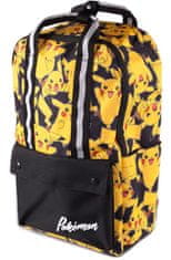 CurePink Multifunkční batoh Pokémon: Pikachu (30 x 46 x 12 cm|objem: 17 litrů) multicolor polyester