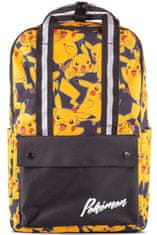 CurePink Multifunkční batoh Pokémon: Pikachu (30 x 46 x 12 cm|objem: 17 litrů) multicolor polyester
