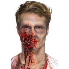 Smiffys Halloween Horror - Latexová rána Zombie čelist