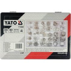 YATO Sada 300 hliníkových podložek mix velikostí YATO YT-06865